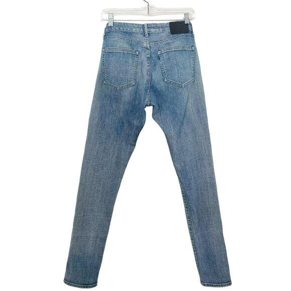 Levi's Selvedge Black Label Big E High Rise Skinny Jeans Pocket Detail - Picture 12 of 12